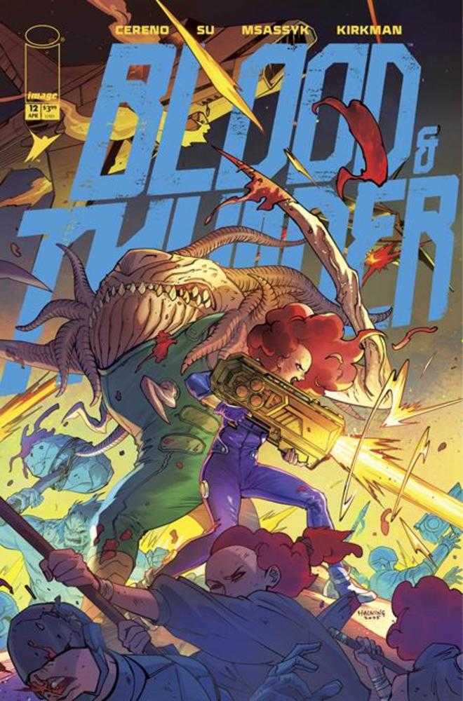 Blood & Thunder #12 Cover C (1:10) Haining Variant (Mature)
