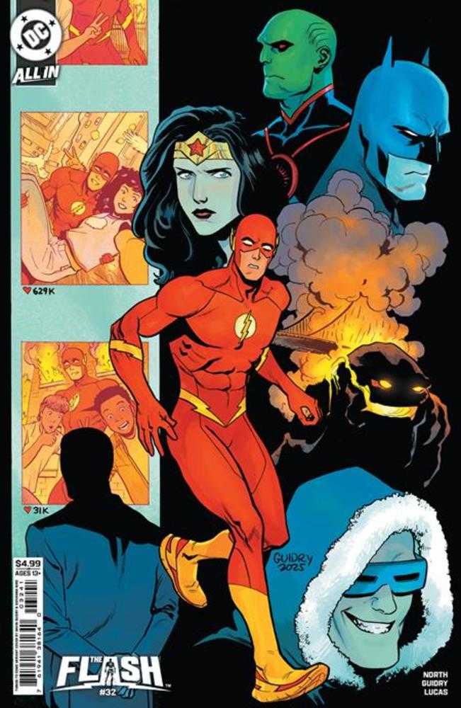 Flash (2023) #32 Cover D Gavin Guidry Things To Come Card Stock Variant