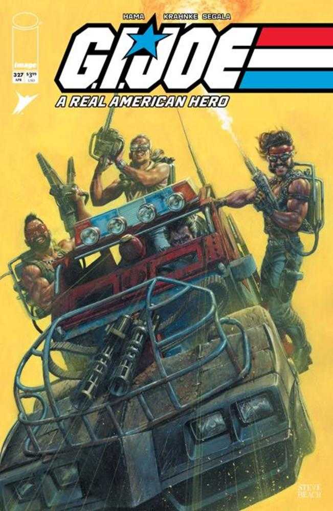 G.I. Joe A Real American Hero #327 Cover C (1:10) Steve Beach Gears Of Joe Variant