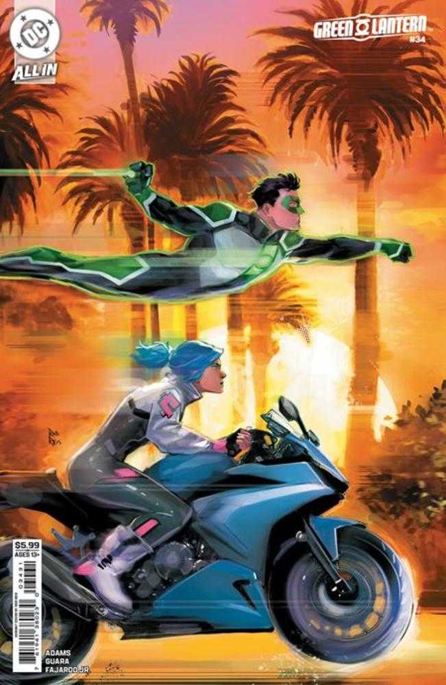 Green Lantern (2023) #34 Cover C Rod Reis Card Stock Variant