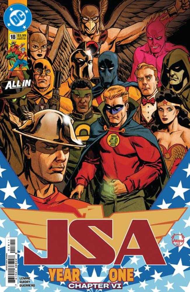 JSA (2025) #18 Cover A Dave Johnson