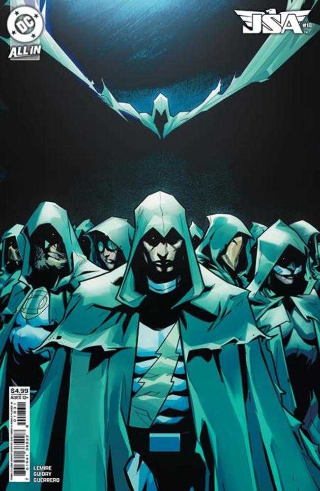 JSA (2025) #18 Cover C Cian Tormey Things To Come Card Stock Variant