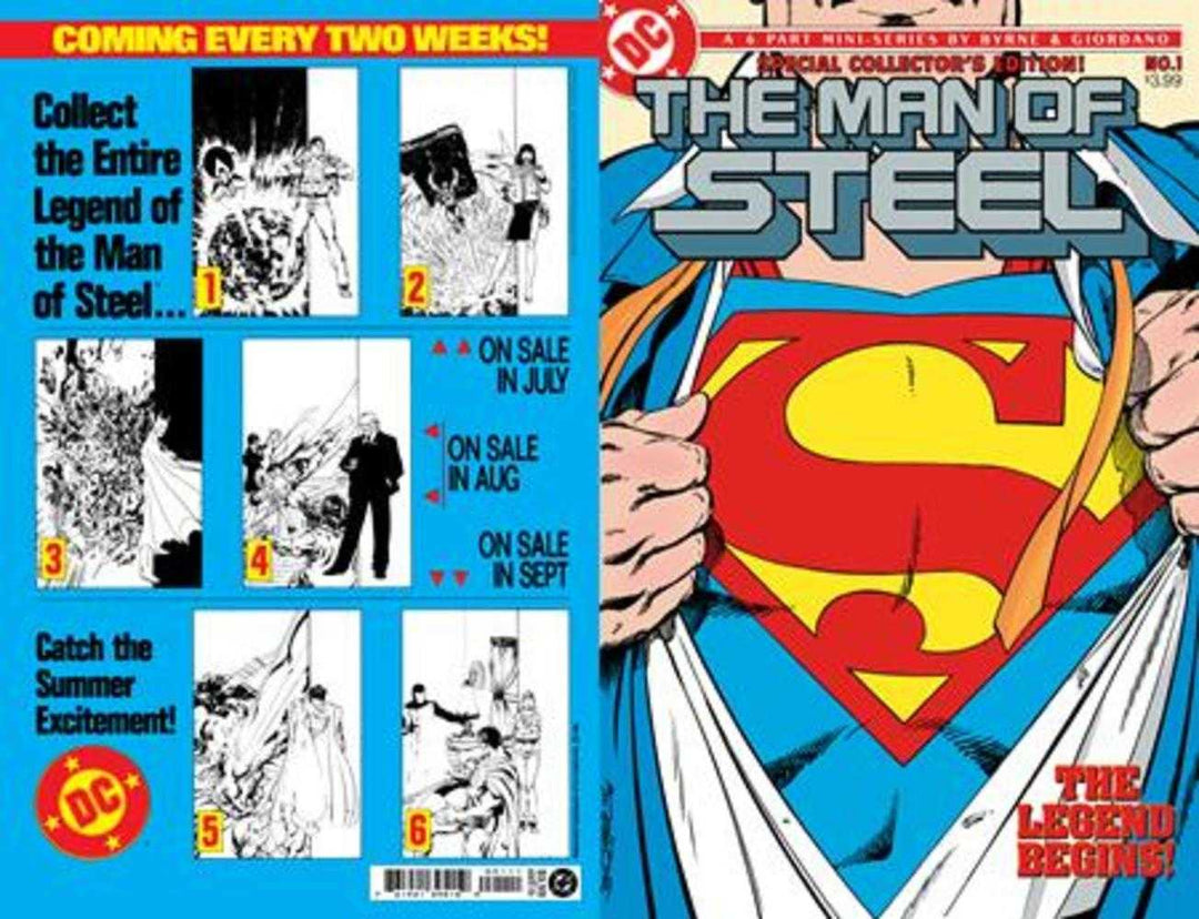 Man Of Steel (1986) #1 Facsimile Edition Cover A John Byrne
