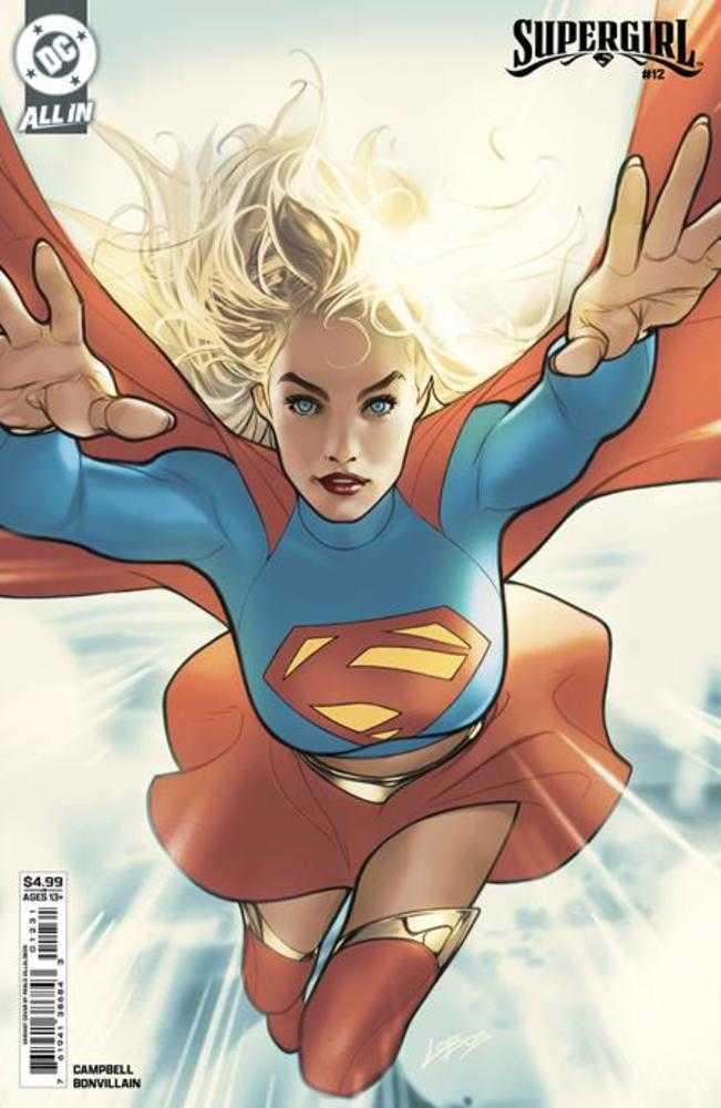 Supergirl (2025) #12 Cover C Pablo Villalobos Card Stock Variant (The Reign Of The Superboys)