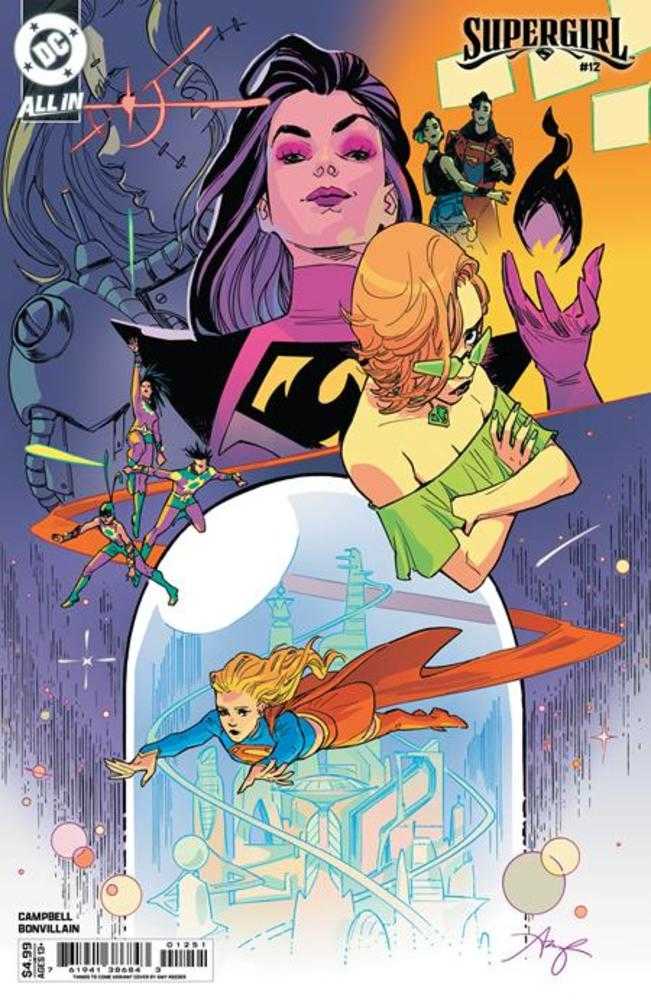 Supergirl (2025) #12 Cover E Amy Reeder Things To Come Card Stock Variant (The Reign Of The Superboys)