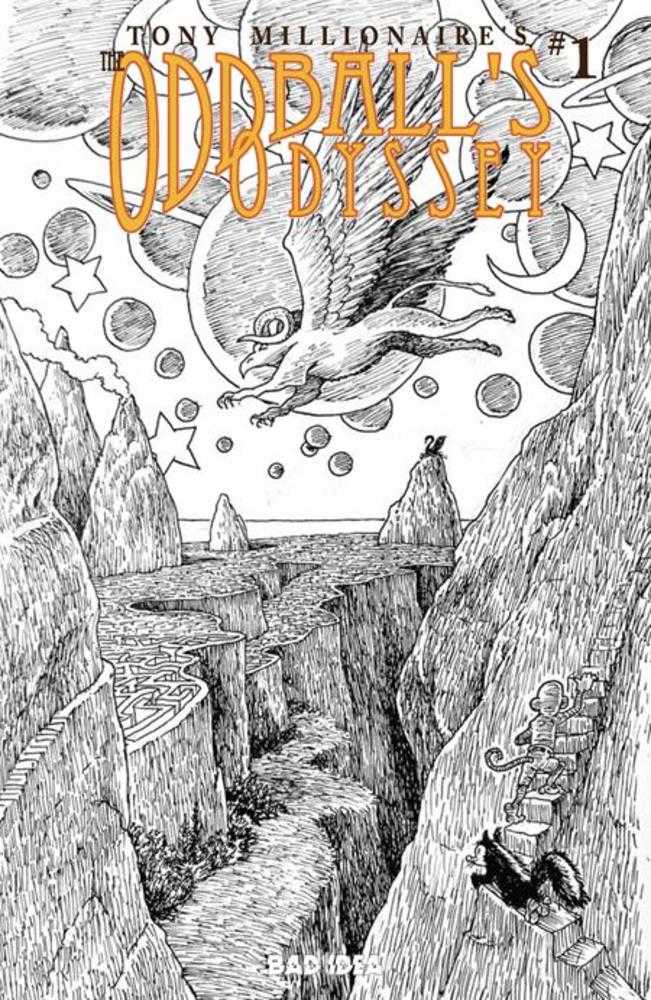 Oddballs Odyssey #1 (One Shot) Cover F (1:20) Tony Millionaire Inks Variant