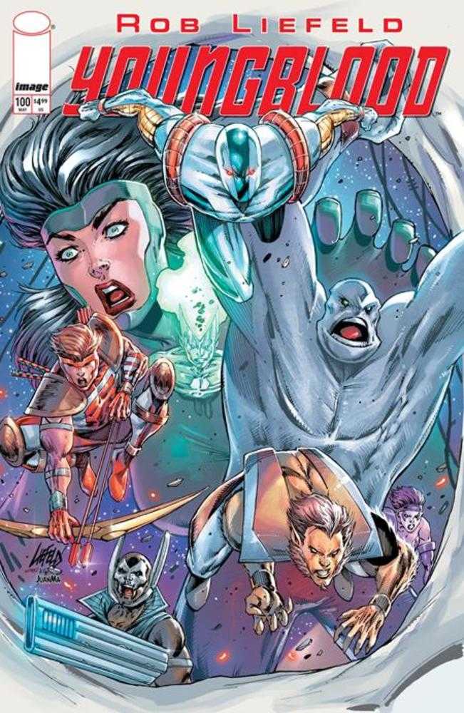 Youngblood (2025) #100 Cover B Rob Liefeld Variant