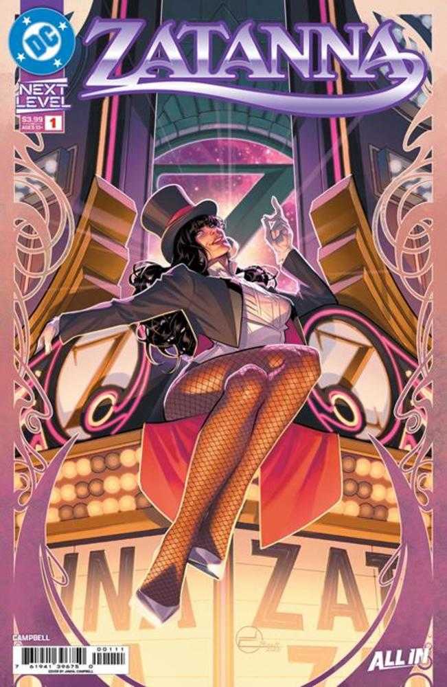 Zatanna (2026) #1 Cover A Jamal Campbell <OFC>