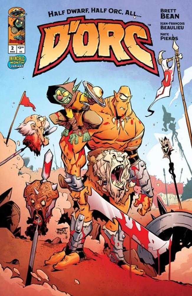 Dorc #2 Cover C Brett Bean Invincible Team Up Variant (Out of Print)