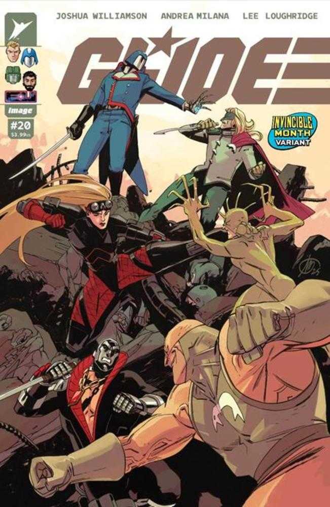 G.I. Joe (2024) #20 Cover F Tom Reilly Invincible Team Up Variant