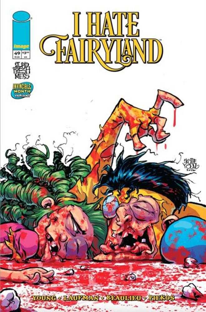 I Hate Fairyland #49 Cover D Skottie Young Invincible Team Up Variant (Out of Print)