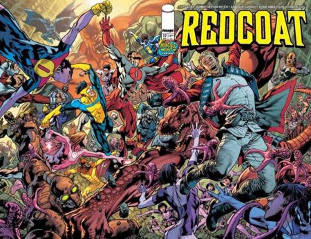 Redcoat #17 Cover D Bryan Hitch & Brad Anderson Invincible Team Up Wraparound Variant <NEW LISTING>