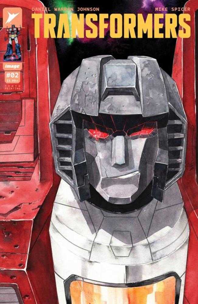 Transformers (2023) #2 10th Printing Cover C Dustin Nguyen Variant