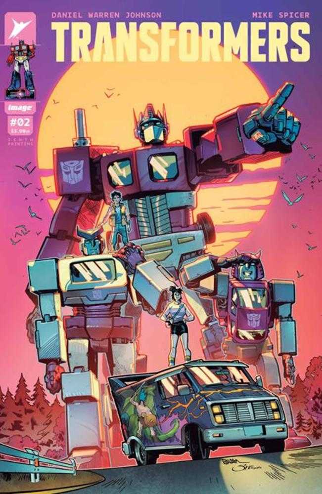 Transformers (2023) #2 10th Printing Cover F Enid Balam & Fernando Sifuentes Variant