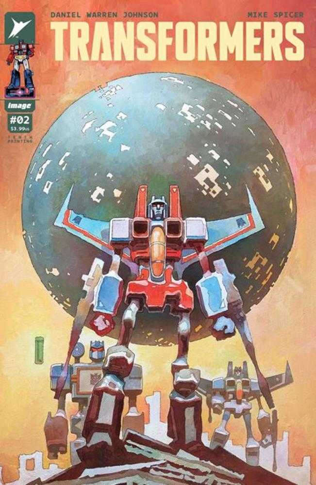 Transformers (2023) #2 10th Printing Cover G Toni Fejzula Variant