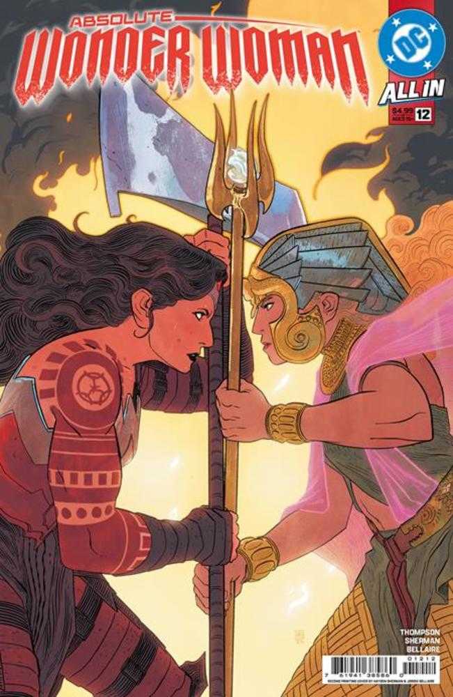 Absolute Wonder Woman #12 Variant (2nd Print) Cover A Hayden Sherman