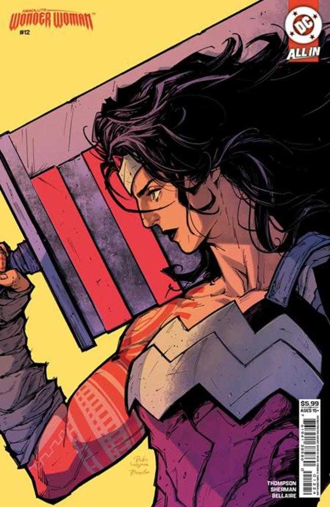 Absolute Wonder Woman #12 Variant (2nd Print) Cover B Rickie Yagawa Card Stock Variant <OFC>