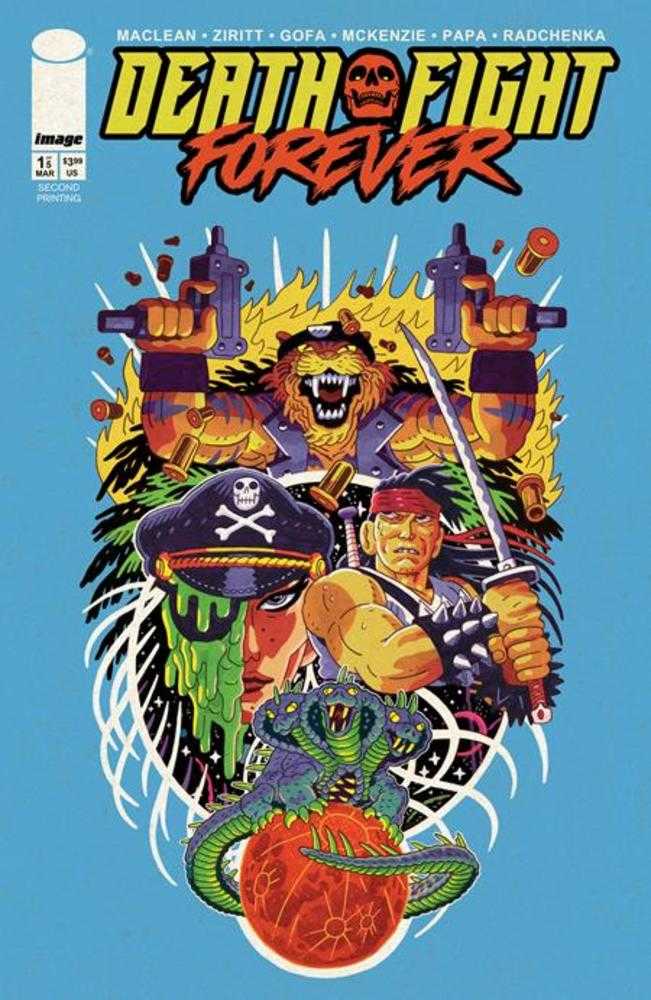 Death Fight Forever #1 (Of 5) Variant (2nd Printing) (Mature)