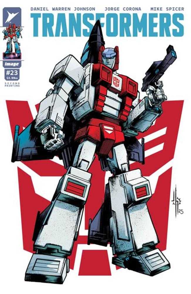 Transformers (2023) #23 Variant (2nd Printing) Cover B Jason Howard Autobot Variant