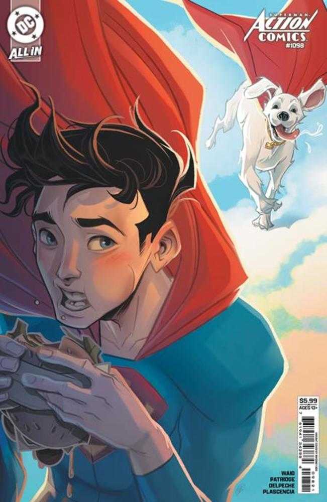 Action Comics #1098 [The Reign Of The Superboys] Cover B Sweeney Boo Card Stock Variant