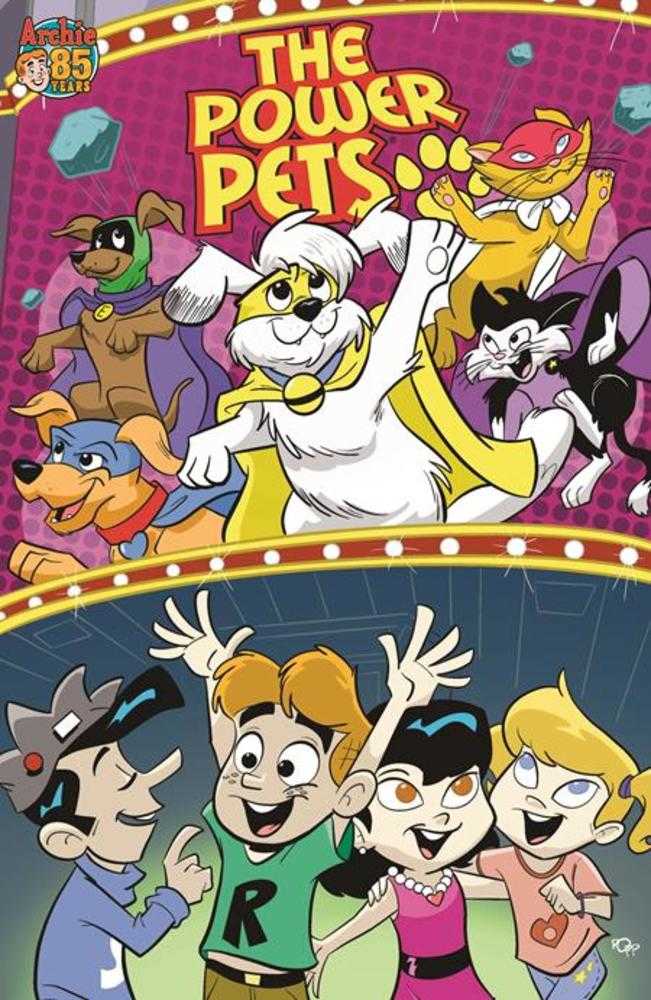 Archie Comics 85th Anniversary Presents Archies Movie Mania #1 (One Shot) Cover C Adrian Ropp Power Pets Variant
