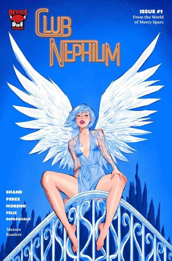 Club Nephilim #1 Cover D (1:10) Andrew Tarusov UV Spot Variant (Mature)