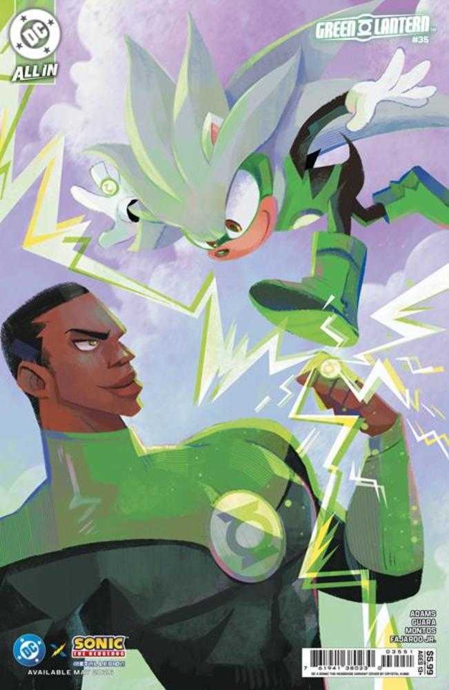 Green Lantern (2023) #35 Cover E Crystal Kung DC X Sonic Card Stock Variant