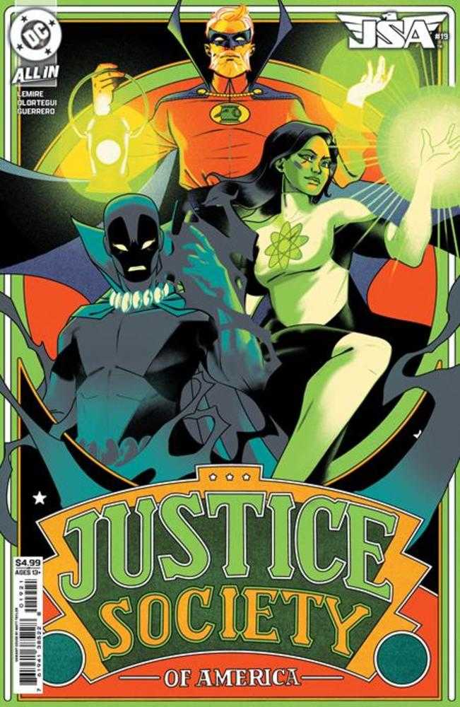JSA (2025) #19 Cover B Matt Taylor Card Stock Variant