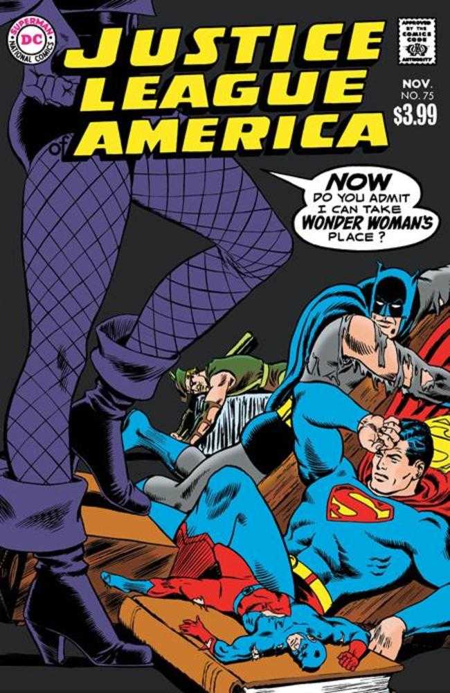 Justice League Of America (1960) #75 Facsimile Edition Cover A Carmine Infantino