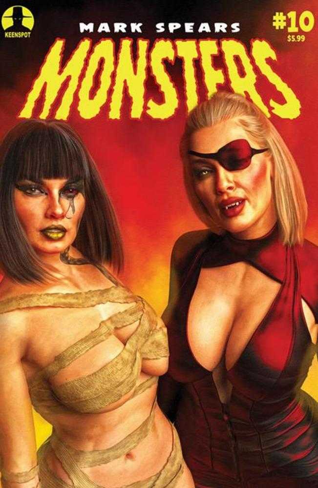 Mark Spears Monsters #10 Cover D Mark Spears Blood & Beauty Variant <OFC>