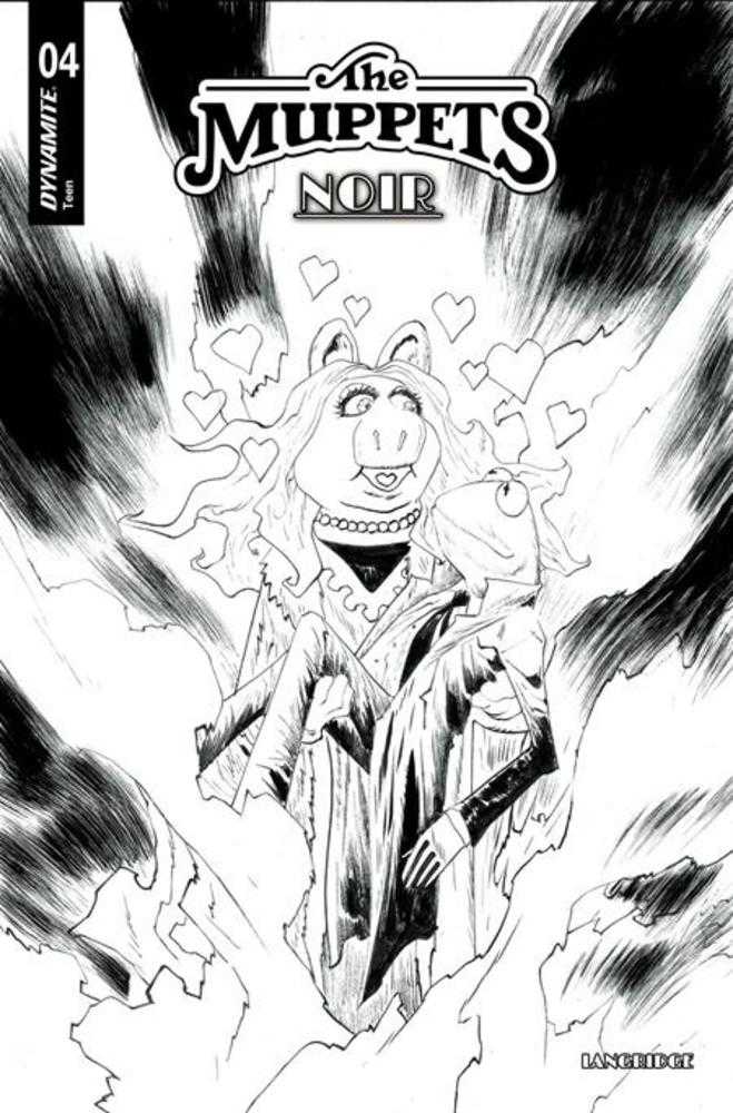 Muppets Noir #4 Cover D (1:10) Jae Lee Line Art Variant