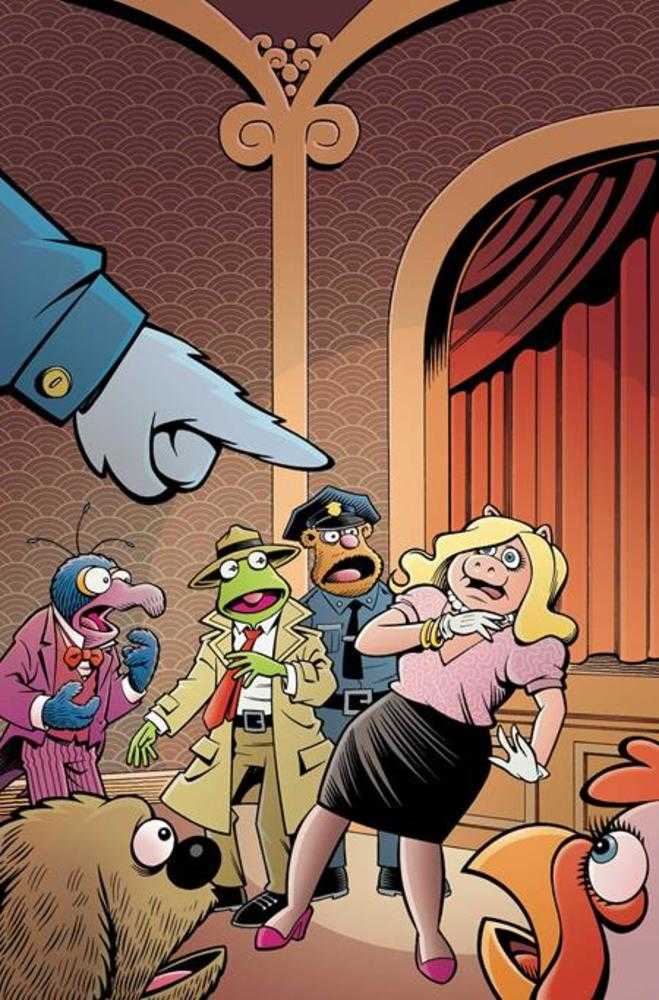 Muppets Noir #4 Cover G (1:25) Roger Langridge Full Art Virgin Variant