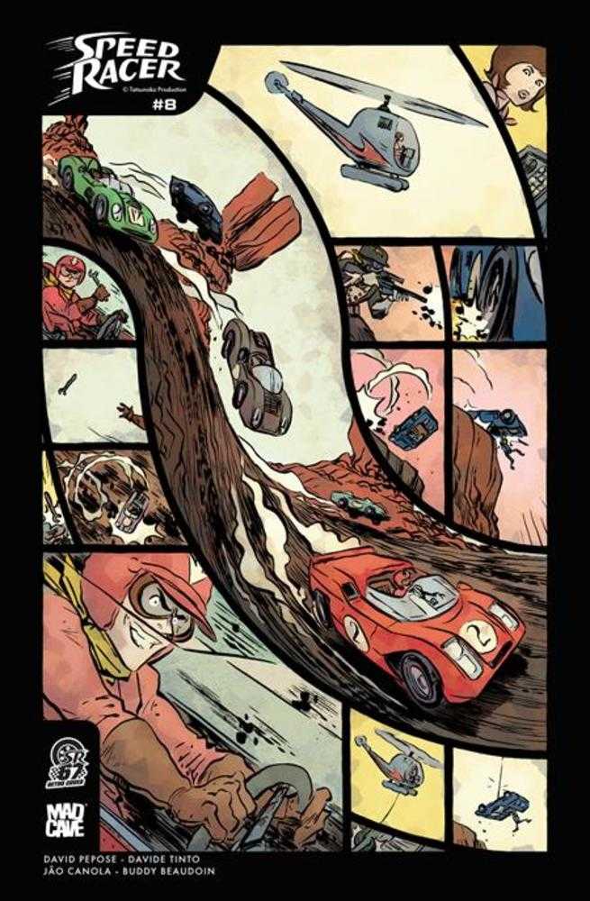 Speed Racer (2025) #8 Cover B Jesse Lonergan Variant