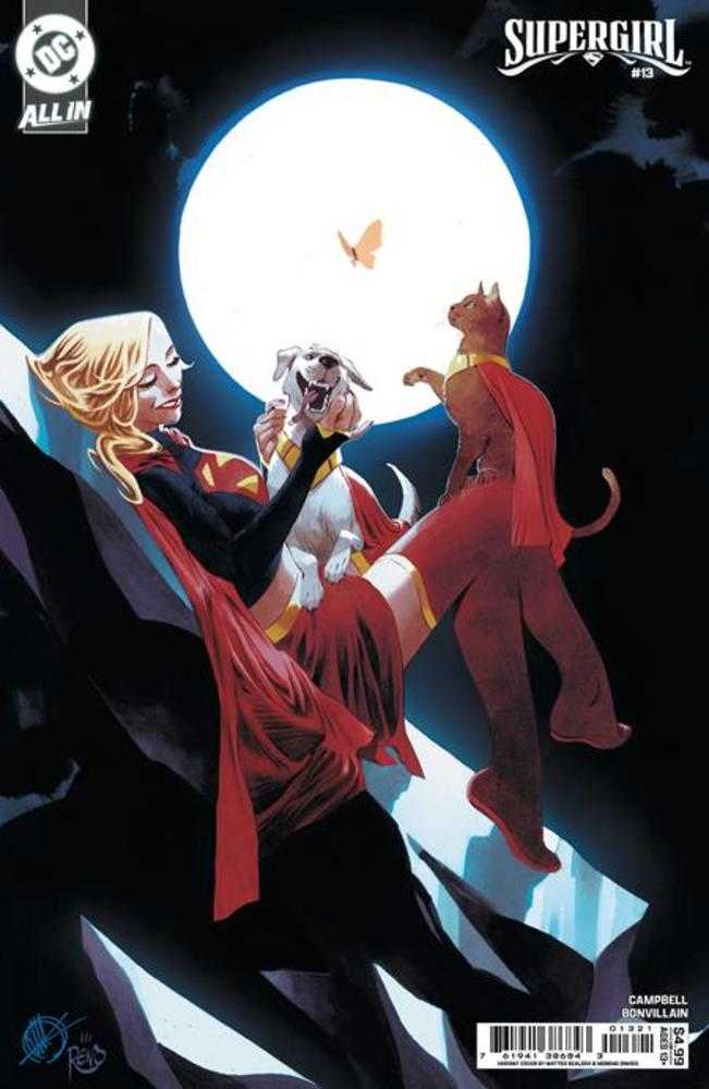 Supergirl (2025) #13 Cover B Matteo Scalera Card Stock Variant (The Reign Of The Superboys)