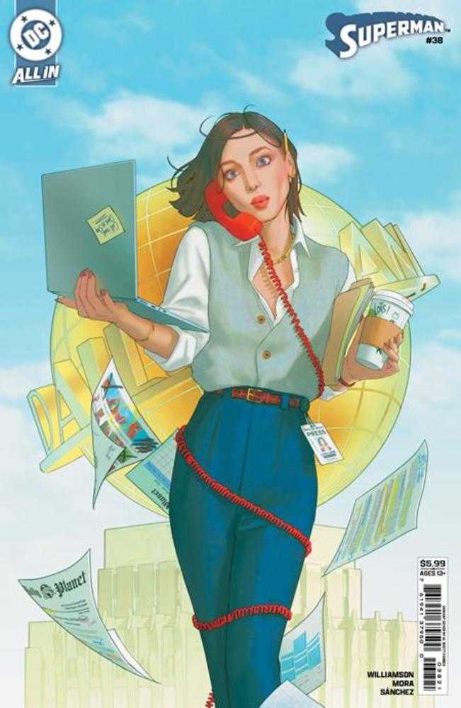Superman (2023) #38 [The Reign Of The Superboys] Cover B W Scott Forbes Card Stock Variant