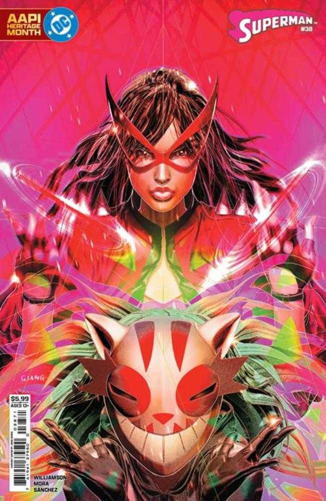 Superman (2023) #38 [The Reign Of The Superboys] Cover G John Giang Aapi Heritage Month Card Stock Variant