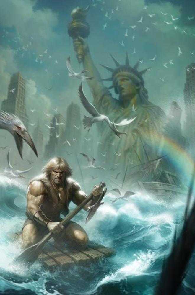 Thundarr The Barbarian #5 Cover I (1:20) Francesco Mattina Full Art Virgin Variant