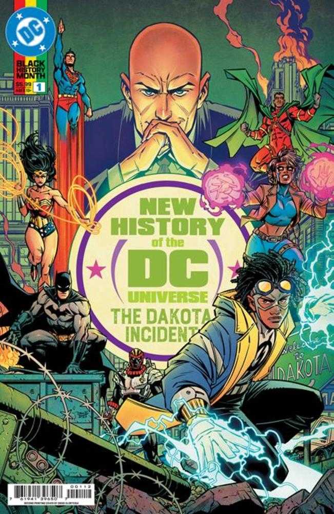 New History Of The DC Universe The Dakota Incident #1 (One Shot) Variant (2nd Print) Cover A Diego Olorteg <OFC>