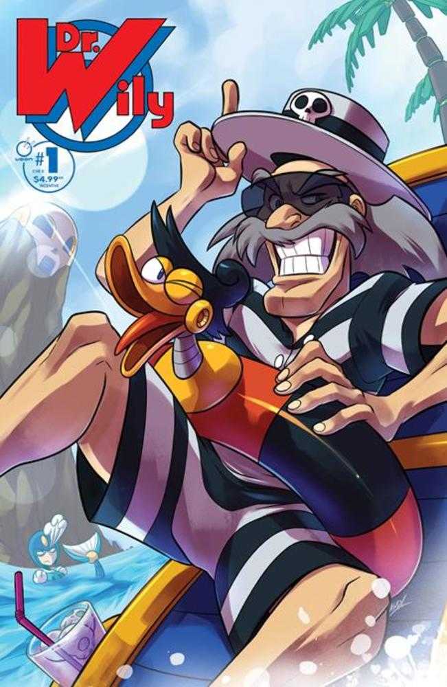 Dr Wily #1 (One Shot) Cover D 1:5 Andrew Dickman Variant
