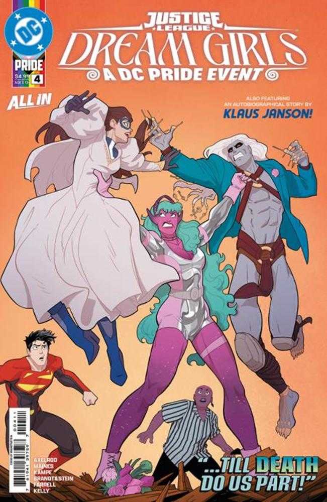 Justice League Dream Girls A DC Pride Event #4 (Of 4) Cover A Brandt & Stein