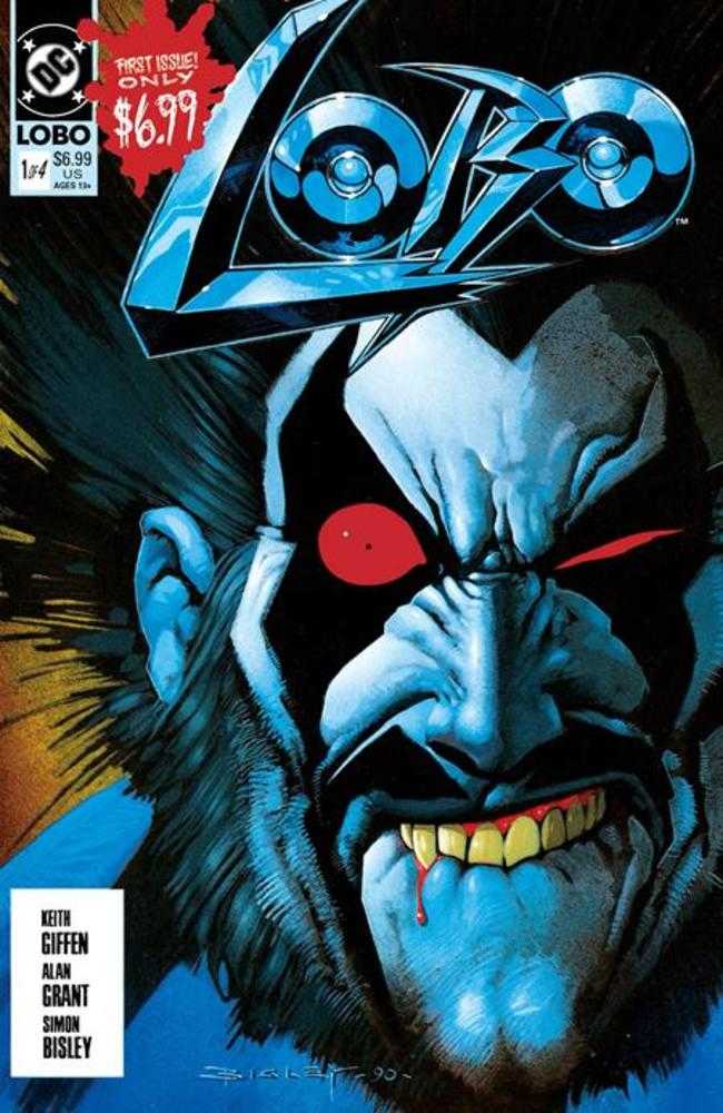 Lobo (1990) #1 Facsimile Edition Cover C Simon Bisley Foil Variant