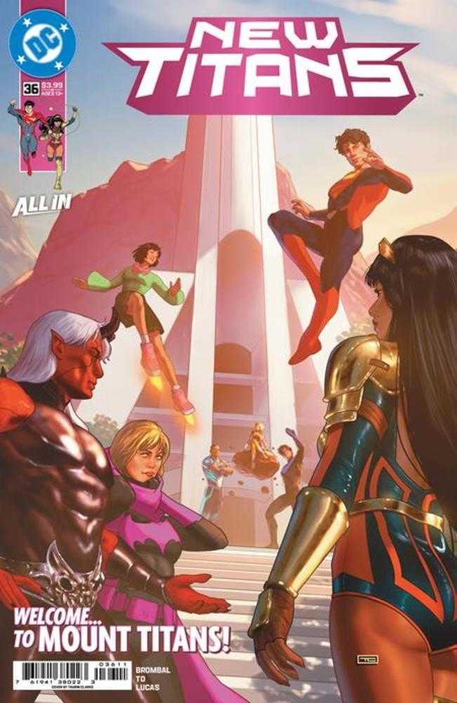 New Titans (2023) #36 Cover A Taurin Clarke