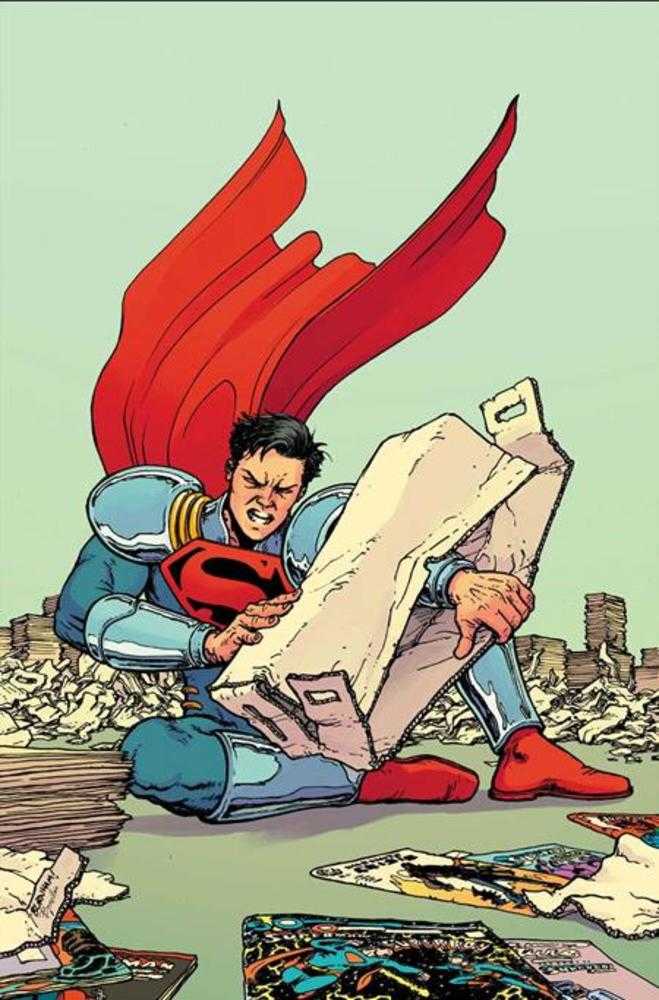 Superman (2023) #39 Cover D Chris Burnham Card Stock Variant (The Reign Of The Superboys)