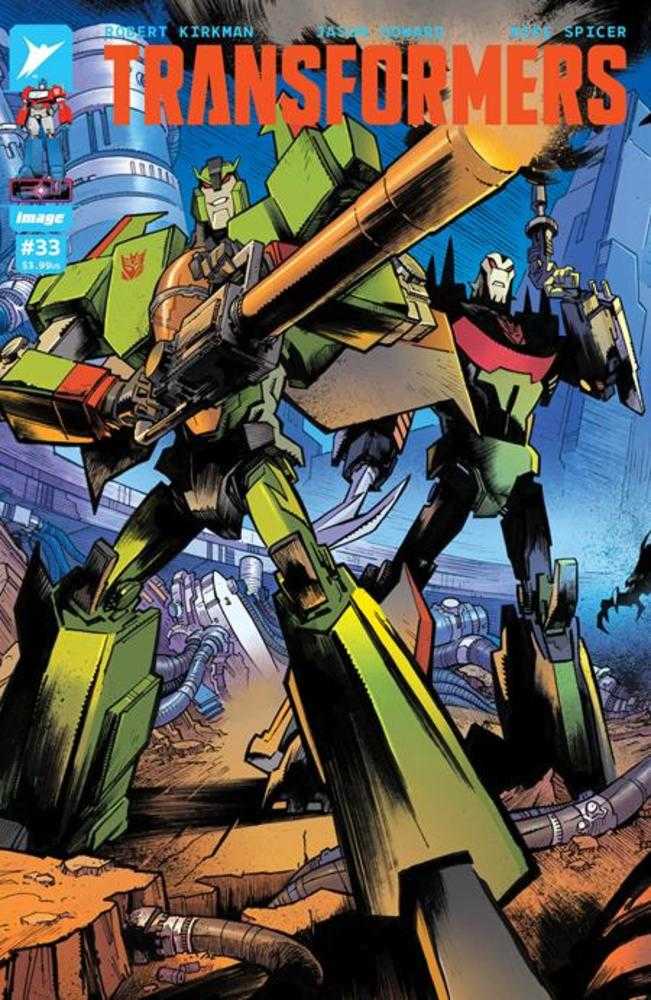 Transformers (2023) #33 Cover C Jason Howard & Annalisa Leoni Connecting Variant