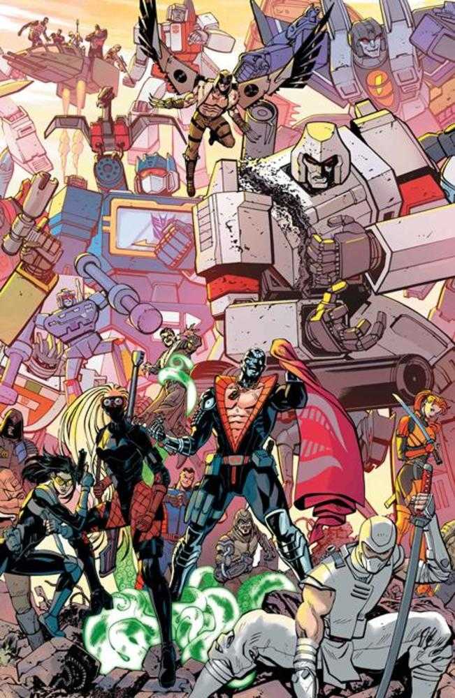 Transformers (2023) #33 Cover F Tom Reilly & Adriano Lucas Energon Universe 3rd Anniversary Variant