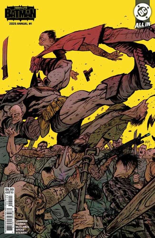 Absolute Batman 2025 Annual #1 (One Shot) Variant (3rd Print) Cover C Daniel Warren Johnson Card Stock Variant