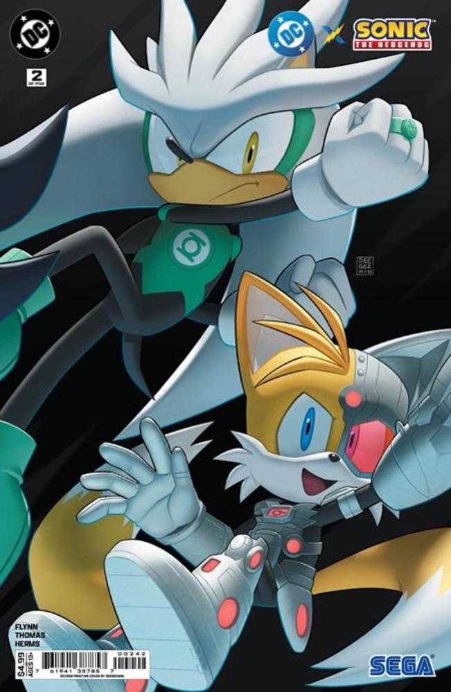 DC X Sonic The Hedgehog #2 (Of 5) Variant (2nd Print) Deegeemin Connecting