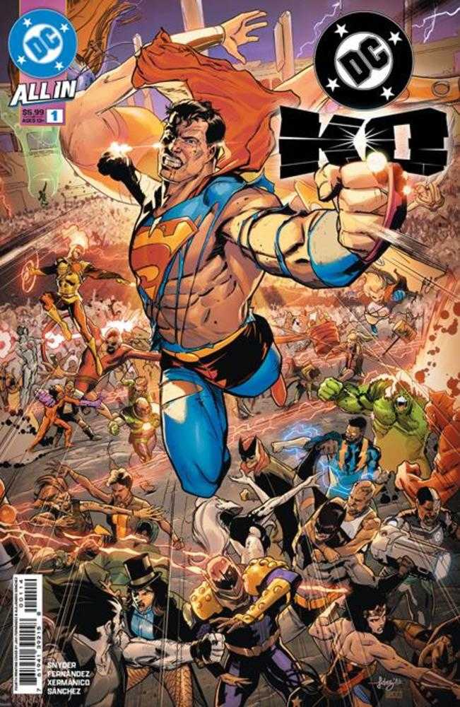 DC K.O. #1 (Of 5) Variant (4th Print) Cover A Javi Fernandez