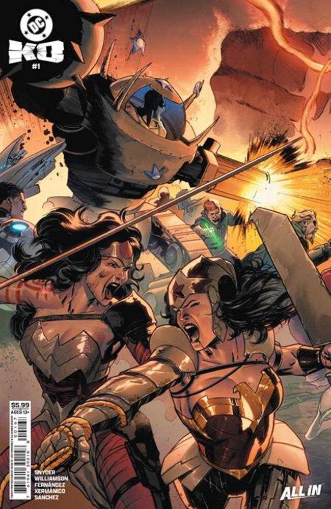 DC K.O. #1 (Of 5) Variant (4th Print) Cover B Javi Fernandez Connecting Card Stock Variant <OFC>