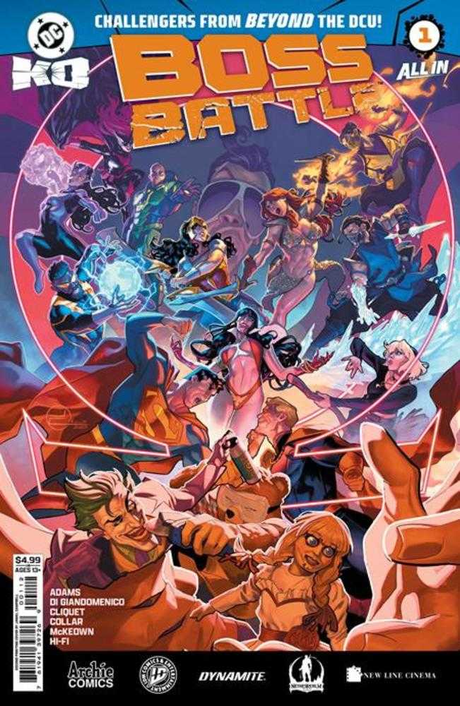 DC K.O. Boss Battle #1 (One Shot) Variant (2nd Print) Cover A Jamal Campbell
